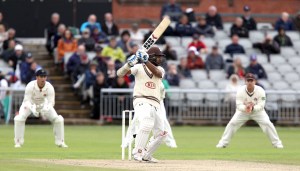KC Sangakkara LANCASHIRE COUNTY CRICKET CLUB Emirates Old Trafford LV= County Championship Lancashire v Surrey 14/09/15