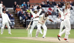 KC Sangakkara LANCASHIRE COUNTY CRICKET CLUB Emirates Old Trafford LV= County Championship Lancashire v Surrey 14/09/15