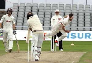 James Anderson LANCASHIRE COUNTY CRICKET CLUB Emirates Old Trafford LV= County Championship Lancashire v Surrey 14/09/15