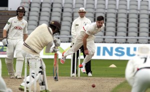 James Anderson LANCASHIRE COUNTY CRICKET CLUB Emirates Old Trafford LV= County Championship Lancashire v Surrey 14/09/15