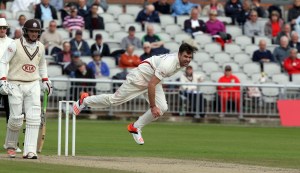 James Anderson LANCASHIRE COUNTY CRICKET CLUB Emirates Old Trafford LV= County Championship Lancashire v Surrey 15/09/15