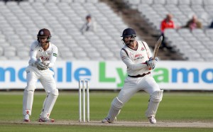 Jordan Clarke LANCASHIRE COUNTY CRICKET CLUB Emirates Old Trafford LV= County Championship Lancashire v Surrey 16/09/15
