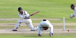 Jordan Clarke LANCASHIRE COUNTY CRICKET CLUB Emirates Old Trafford LV= County Championship Lancashire v Surrey 16/09/15