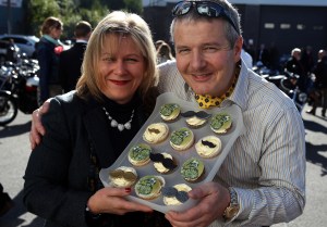 The Distinguished Gentlemens Ride Prostate Cancer UK Youles Triumph Manchester