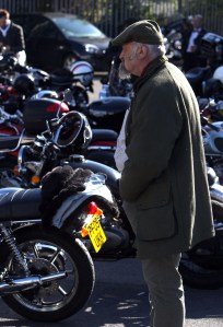 The Distinguished Gentlemens Ride Prostate Cancer UK Youles Triumph Manchester