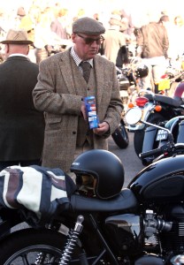 The Distinguished Gentlemens Ride Prostate Cancer UK Youles Triumph Manchester